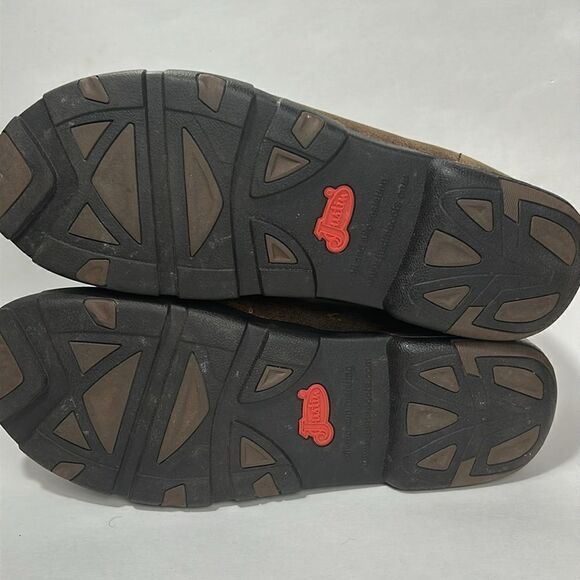 The 232 Justin Men's Driver Moc Casual Shoes 
Sz 12 Justin boots wallabies style - Picture 10 of 11